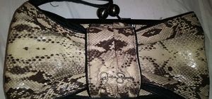 Jessica simpson snakeskin clutch